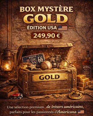 🟡 BOX MYSTÈRE GOLD – ÉDITION USA 🇺🇸