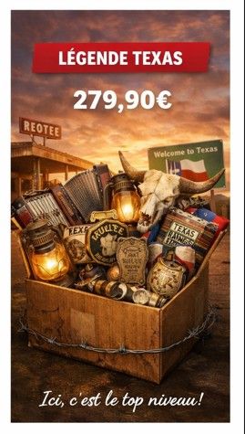 🟡 BOX MYSTÈRE LEGENDE TEXAS