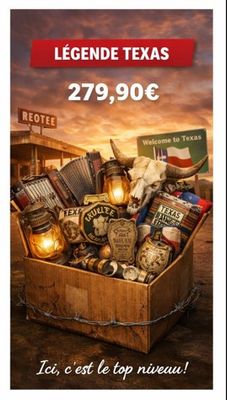 🟡 BOX MYSTÈRE LEGENDE TEXAS