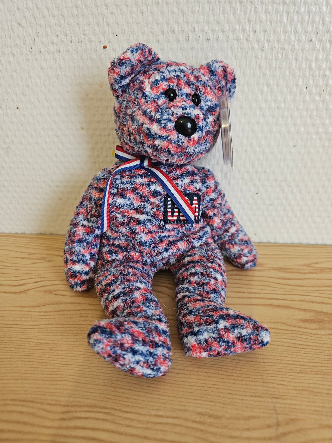 POUR FRANÇOISE PELUCHE PATRIOTIQUE