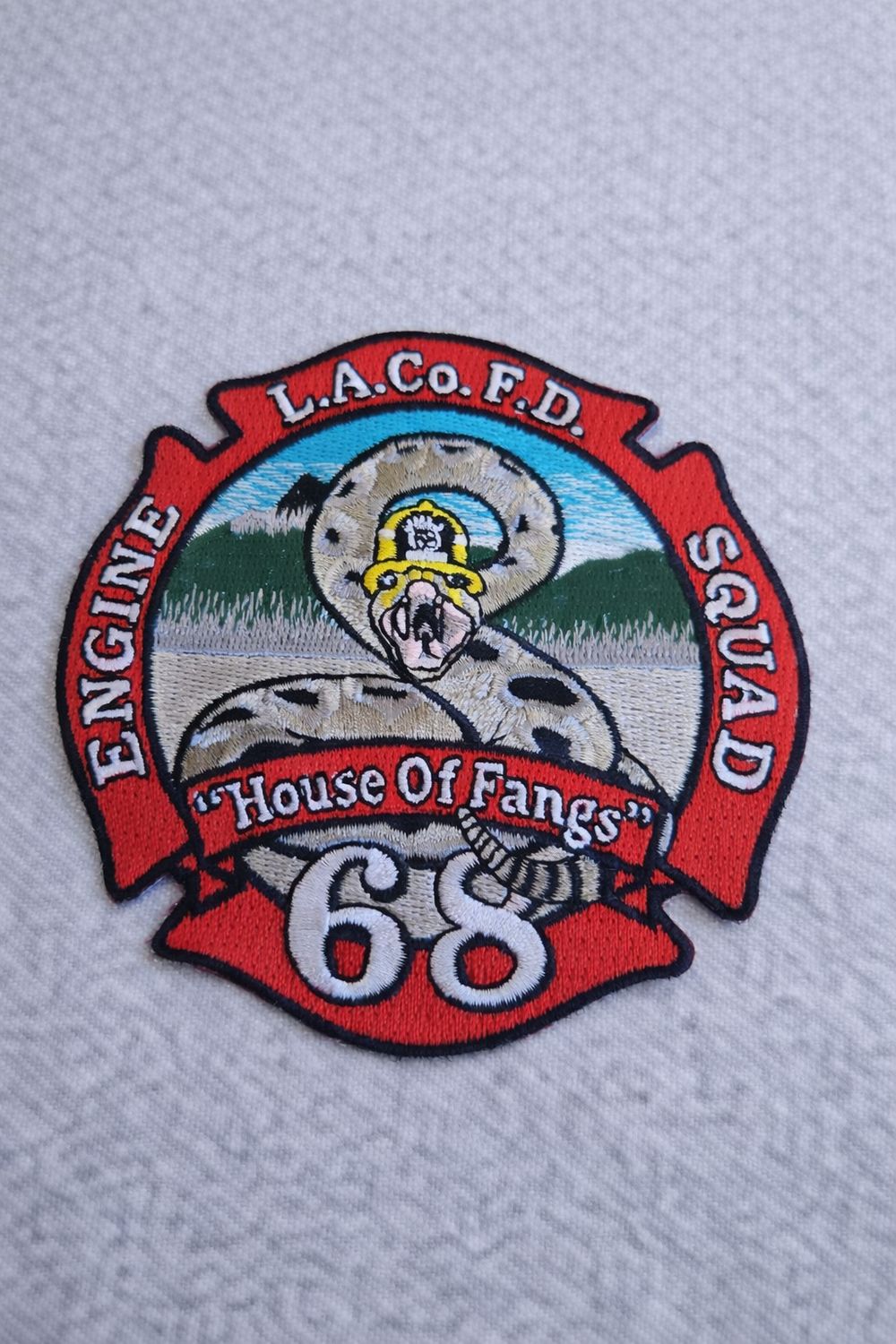 ÉCUSSON LOS ANGELES FIRE