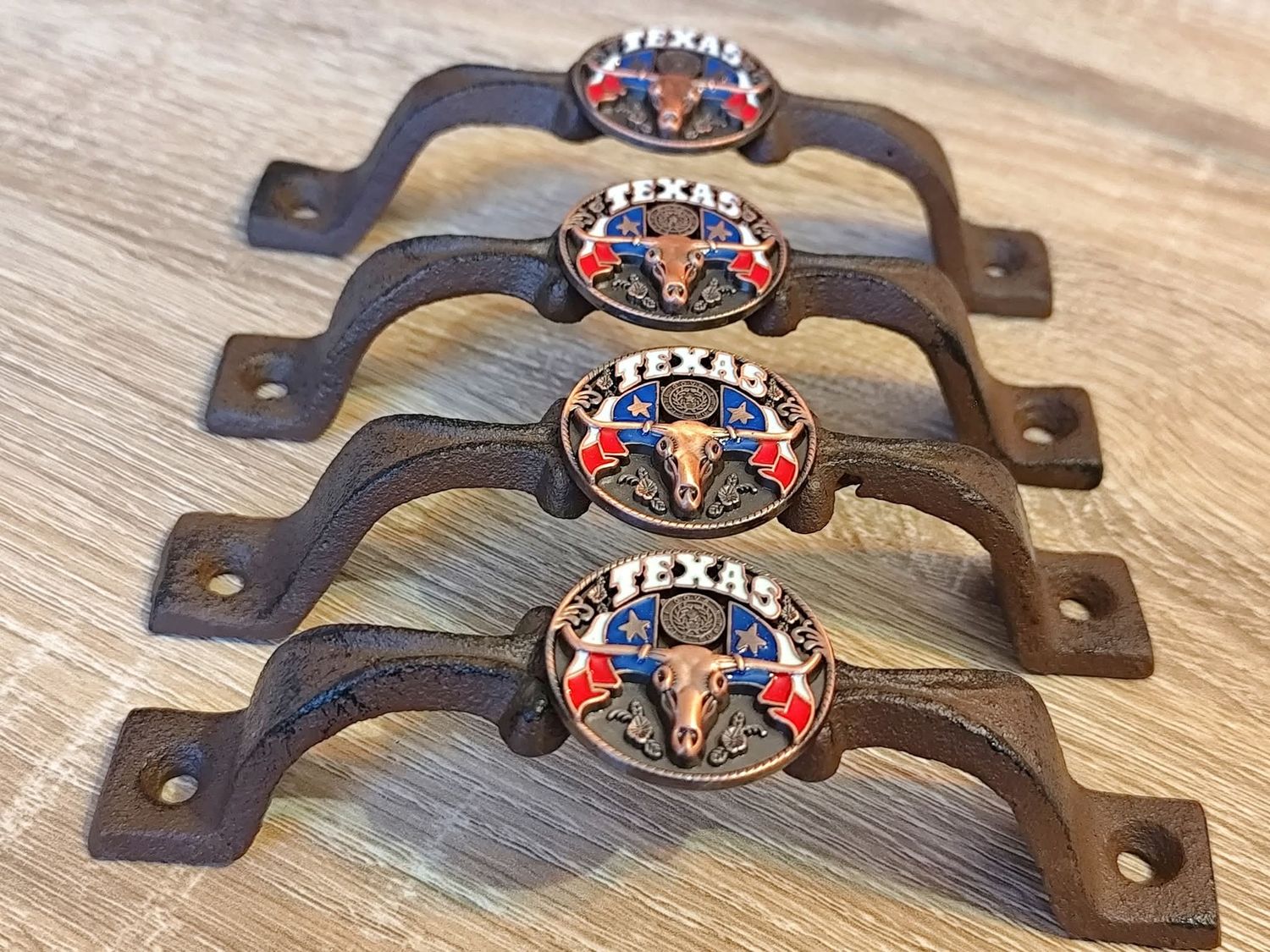 POIGNÉE TEXANE LONGHORN  ( Le prix comprend 1 poignée )