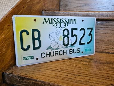 PLAQUE CHURCH BUS