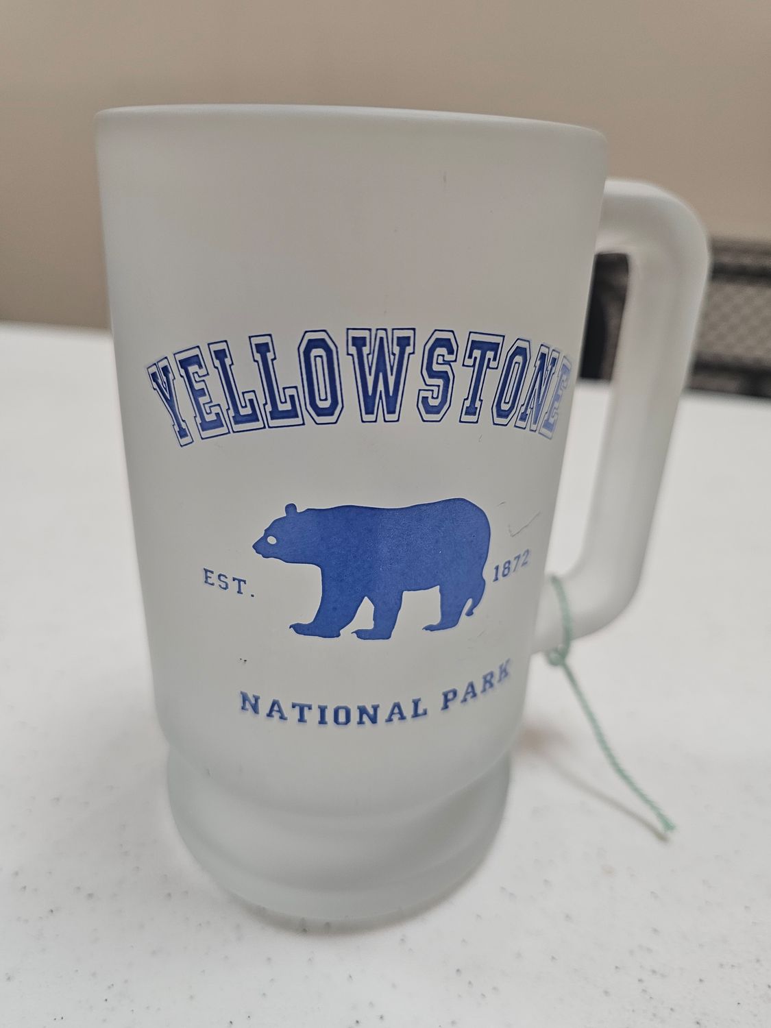 POUR JOHANNE VERRE YELLOWSTONE