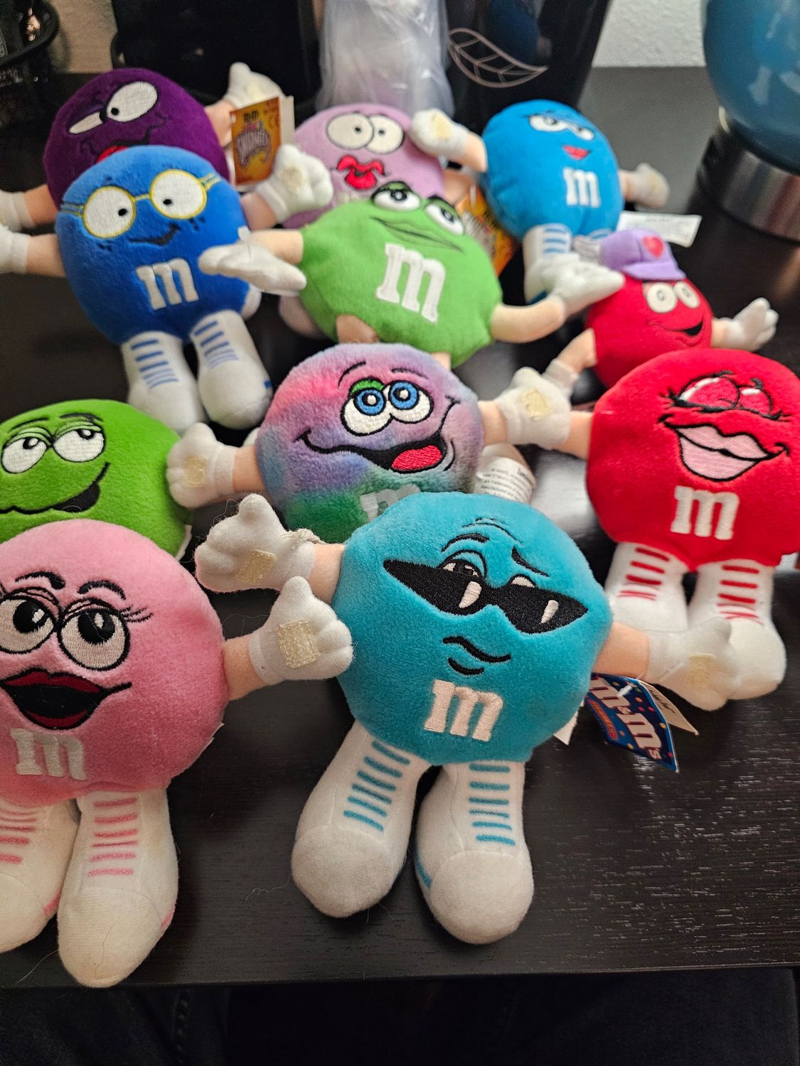 LOT MM"S PELUCHES ( POUR JULIEN)