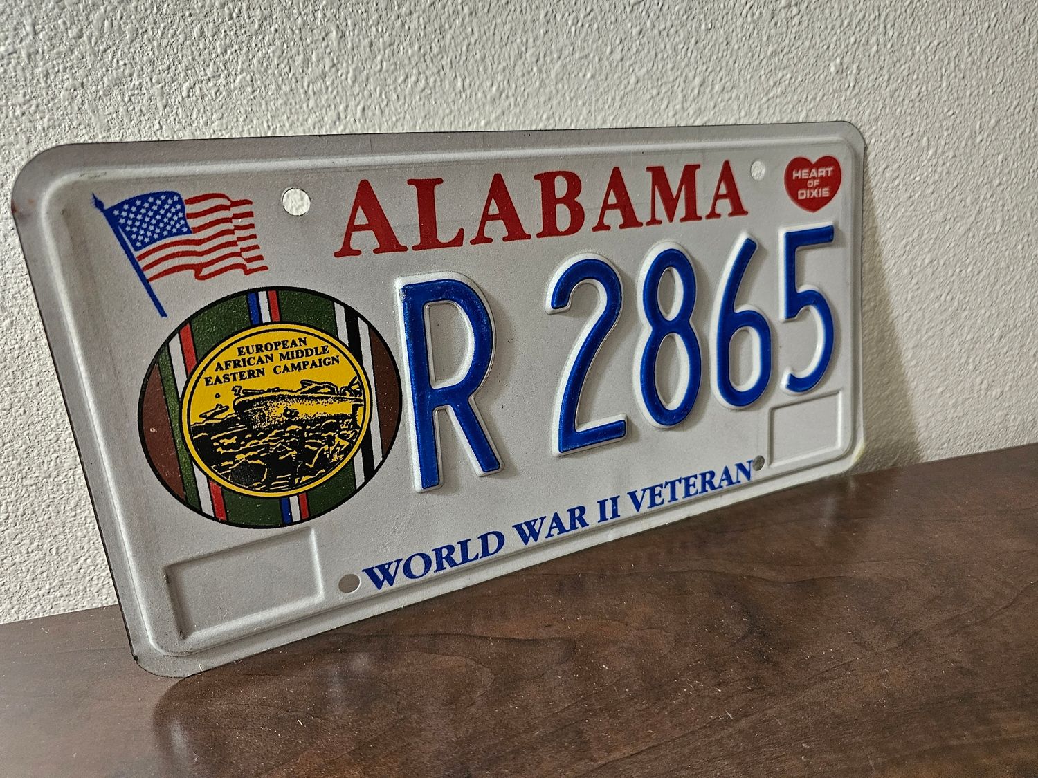 POUR QUENTIN ( PLAQUE ALABAMA)