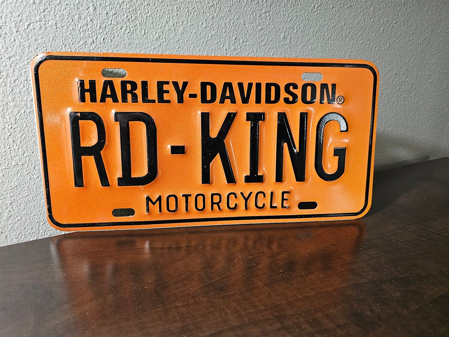 POUR LILIAN PLAQUE HARLEY