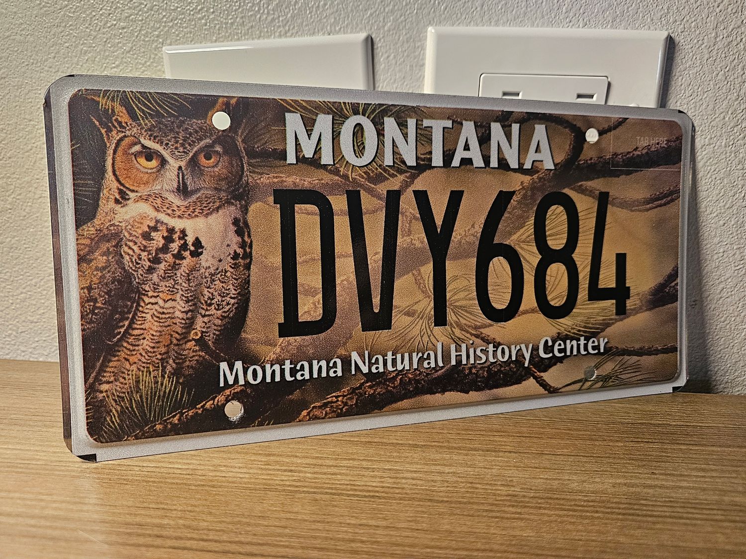 POUR SYLVIE PLAQUE MONTANA