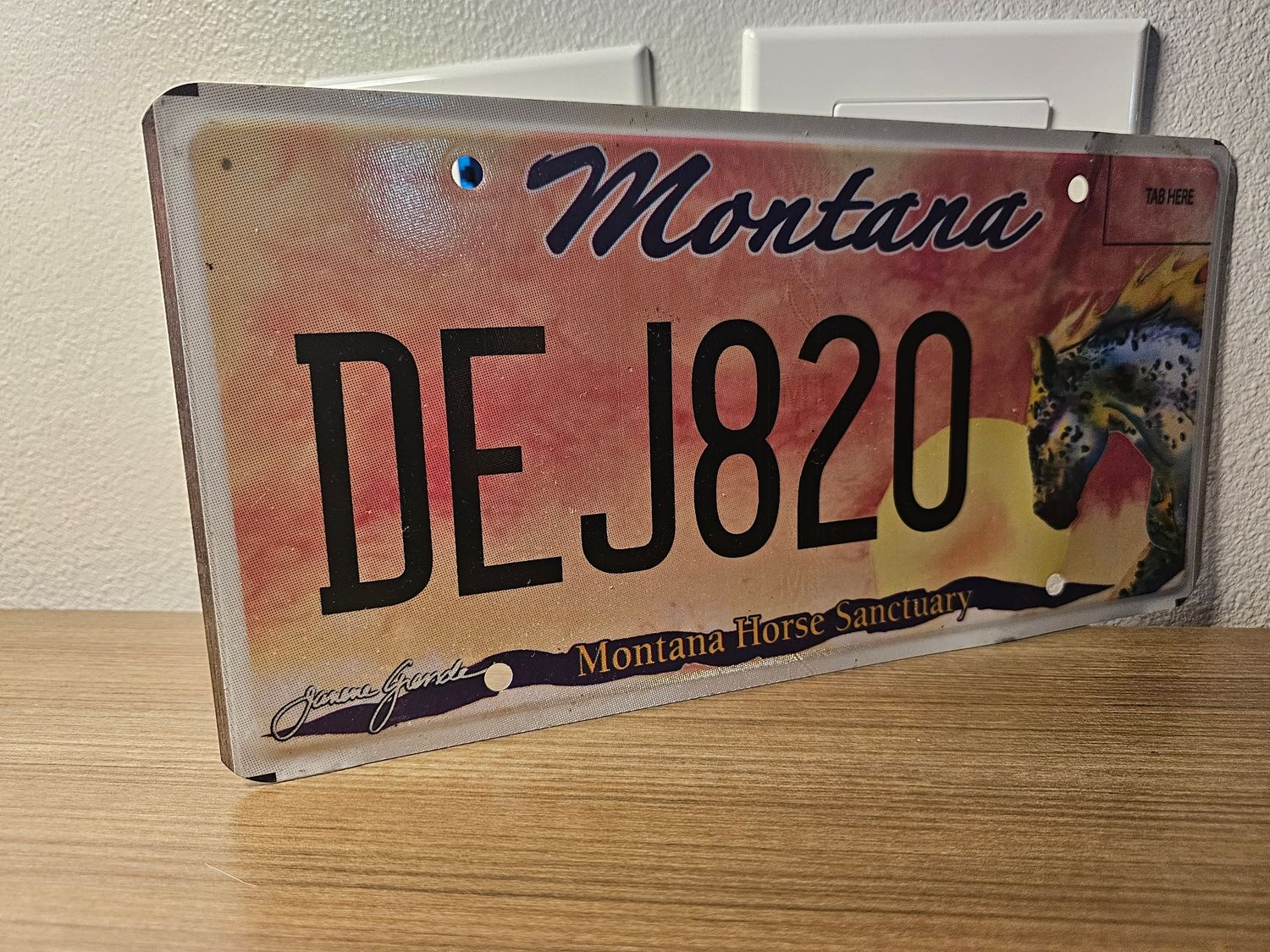 PLAQUE MONTANA POUR DOM