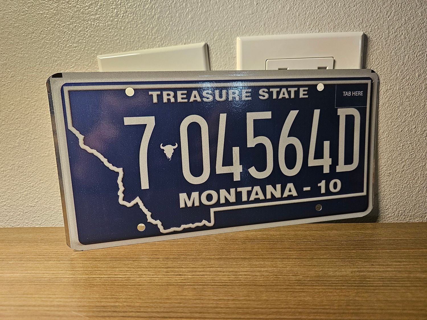 POUR CHRISTINE PLAQUE MONTANA