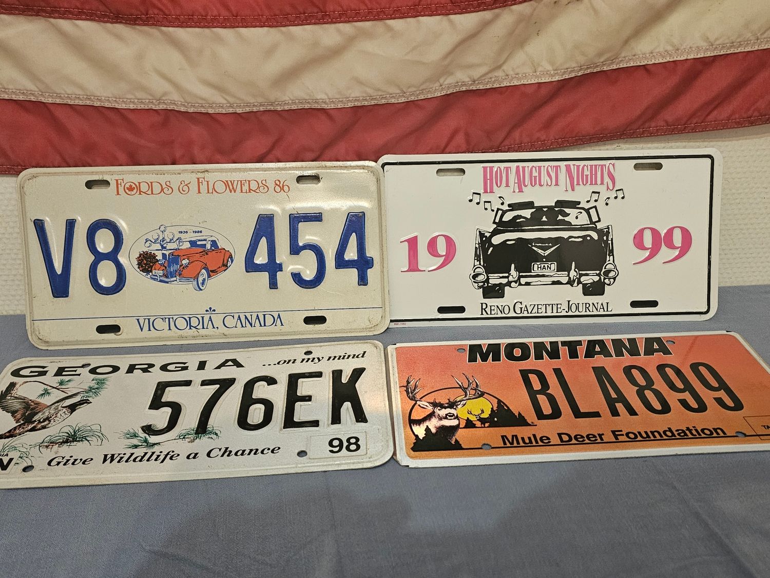 POUR AGNÈS PADOVANI (4 PLAQUES US)