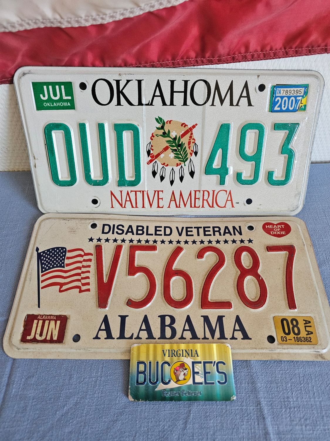 POUR CHRISTINE PLAQUES US