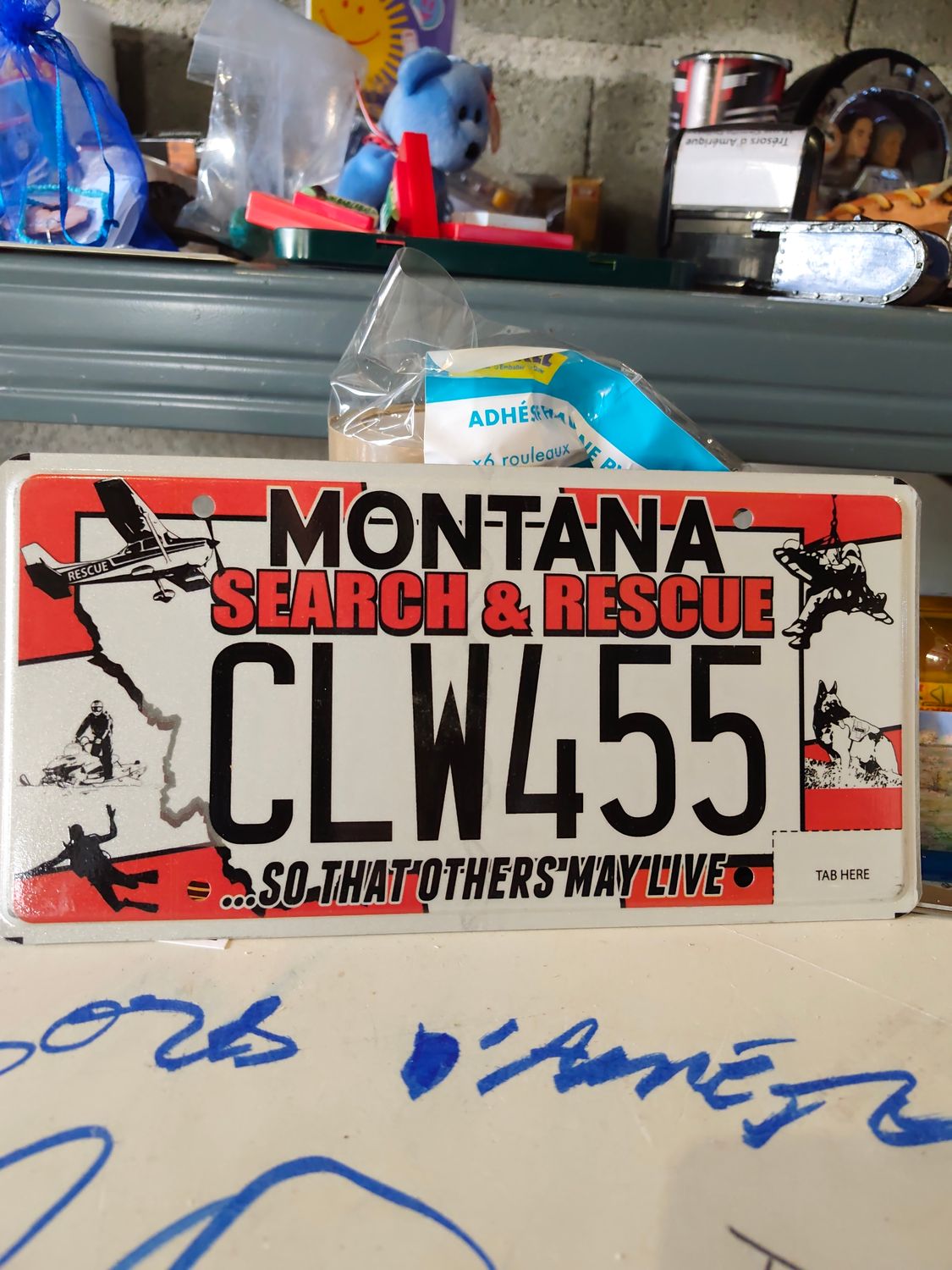 POUR GUILLAUME PLAQUE US