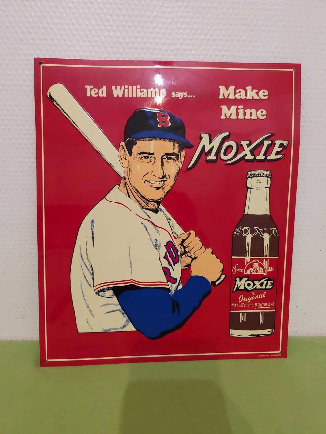 Pour gilles plaque baseball