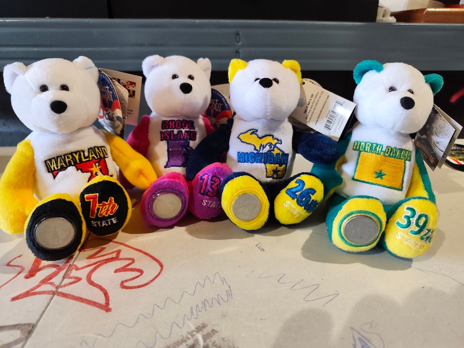 POUR SYLVIE LOT OURSONS