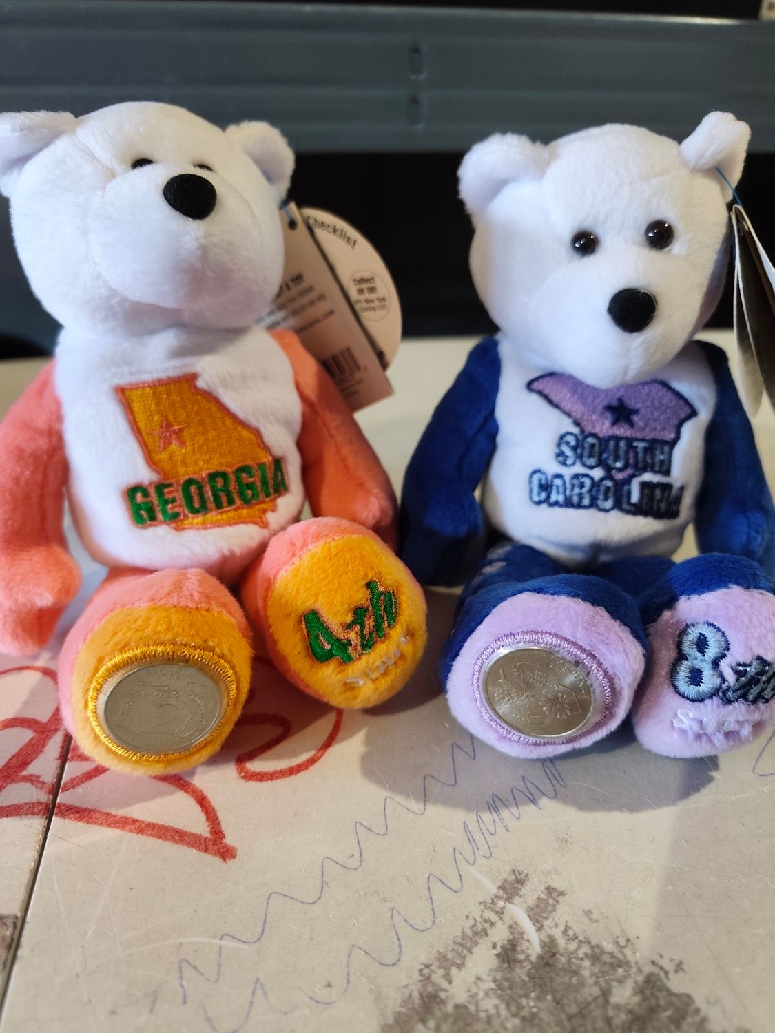 POUR SANDRA LOT OURSONS