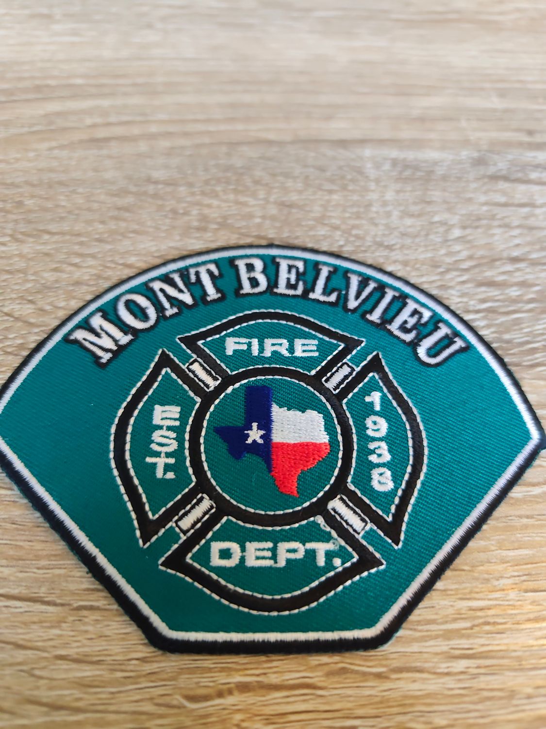 ÉCUSSON TEXAS POMPIER