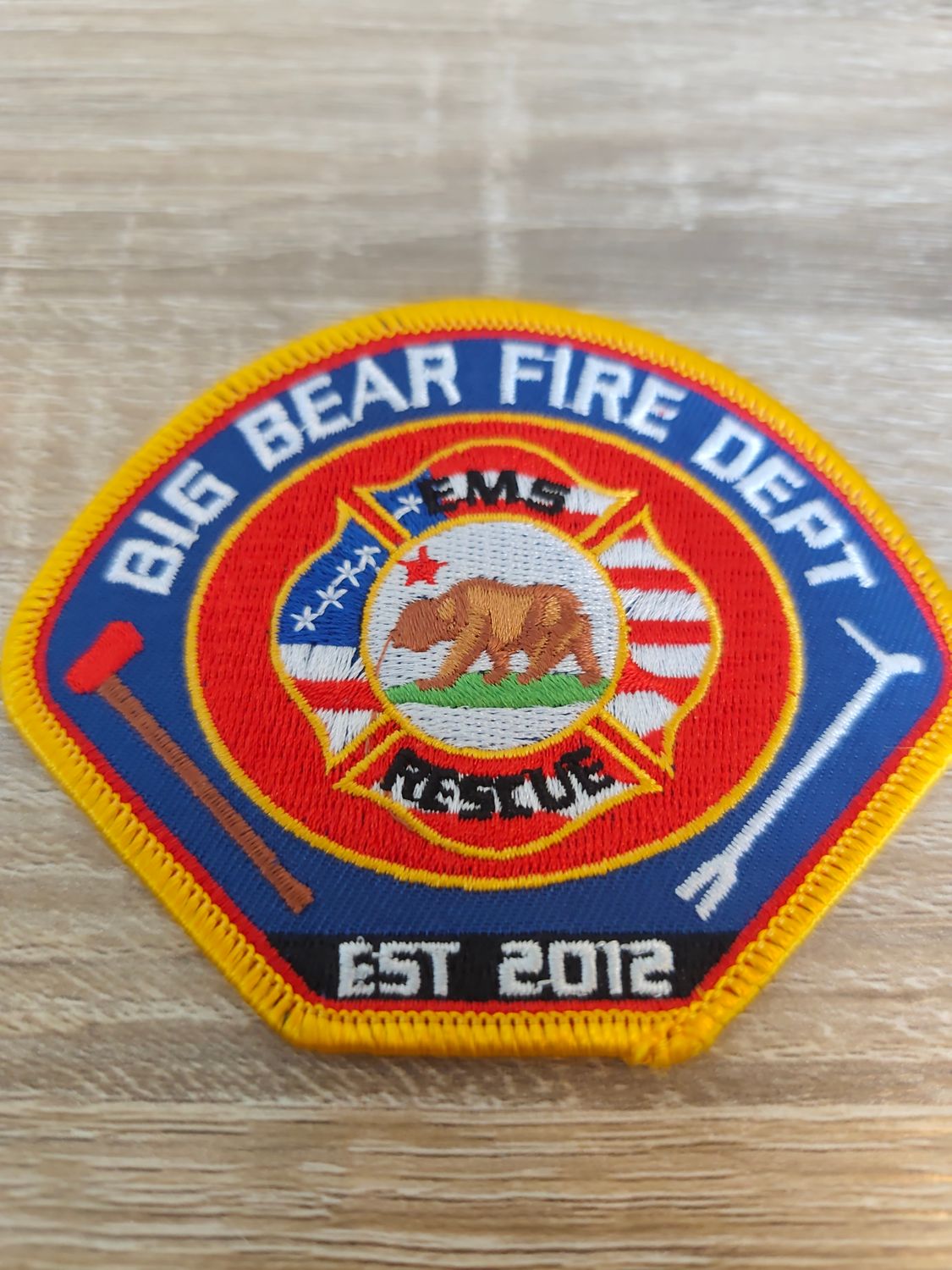 ÉCUSSON BIG BEAR FIRE