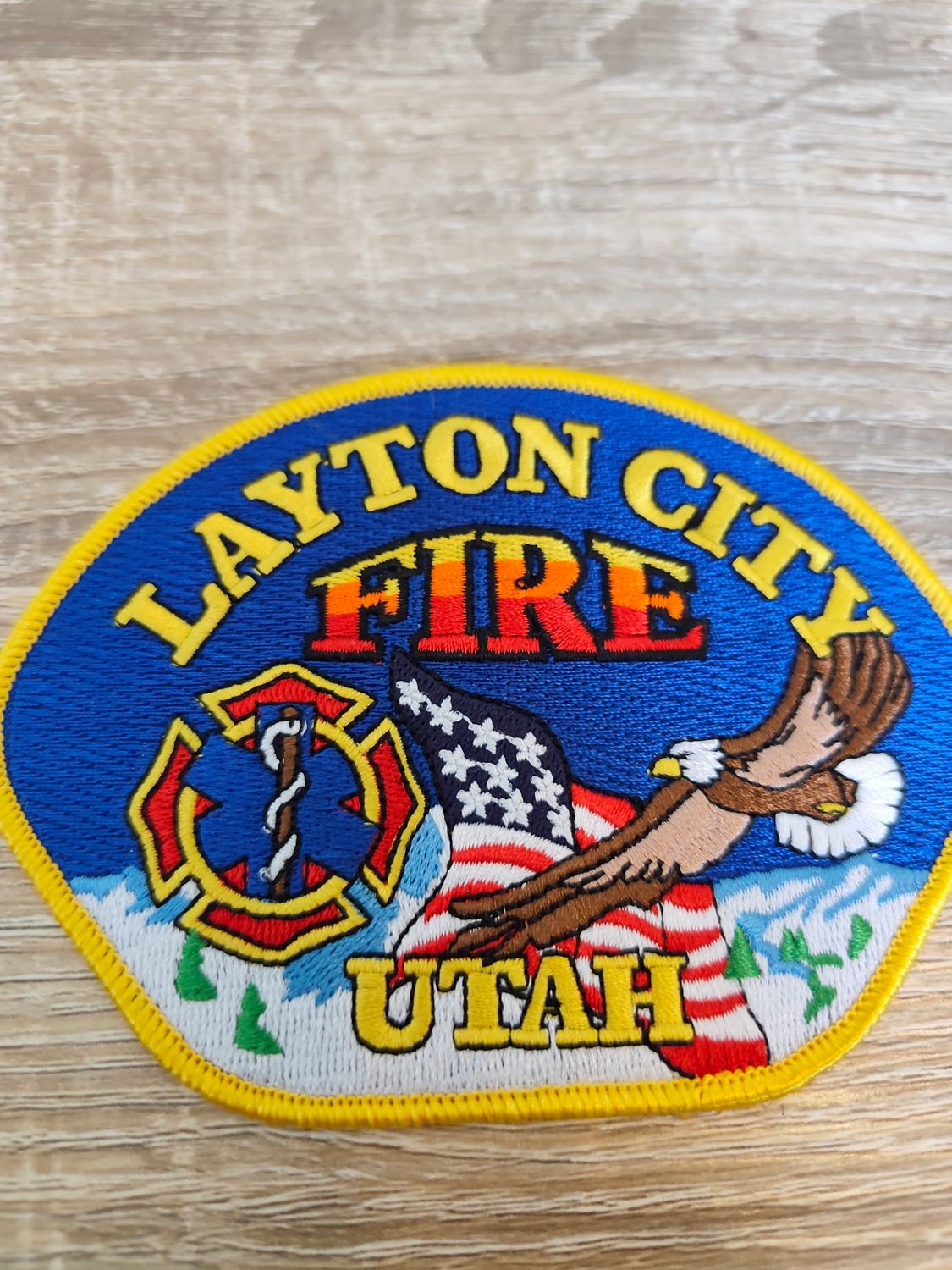 ÉCUSSON LAYTON CITY FIRE