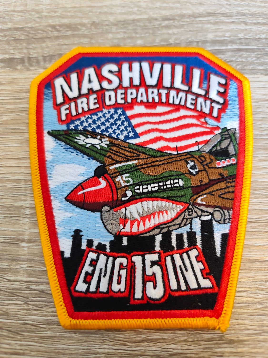 ÉCUSSON NASHVILLE FIRE DEPR