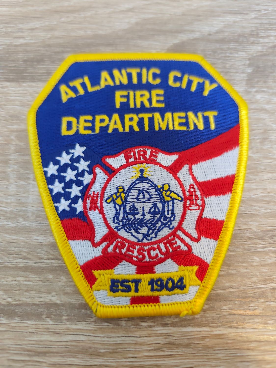 ÉCUSSON ATLANTIC CITY FIRE