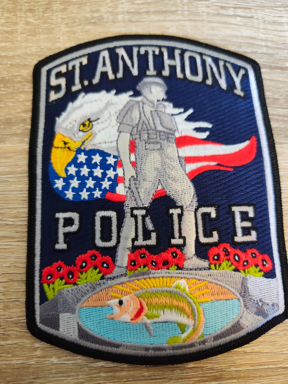 ÉCUSSON POLICE ST ANTHONY