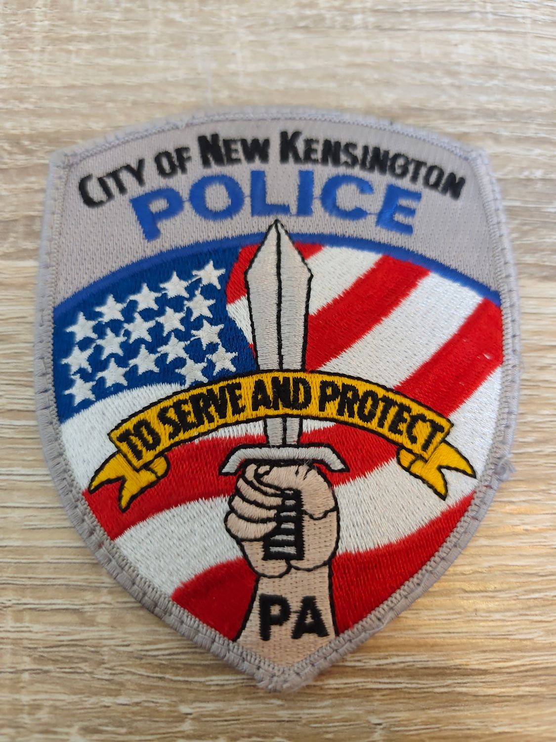 ÉCUSSON POLICE CITY OF NEW KENSINGTON