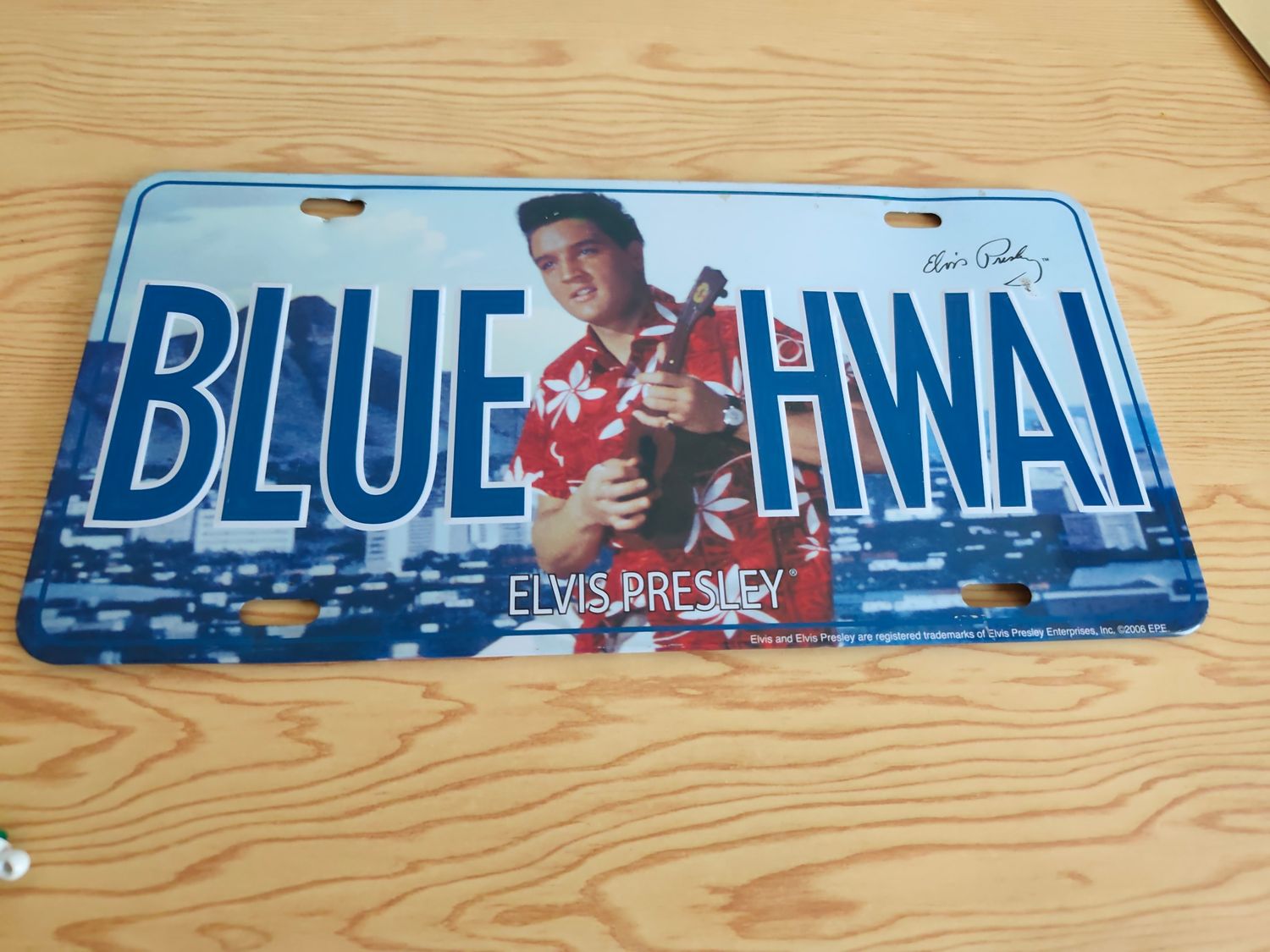 POUR HBK PLAQUE ELVIS