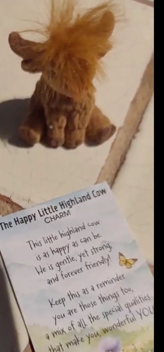 POUR CÉLINE ( VACHE PORTE BONHEUR)