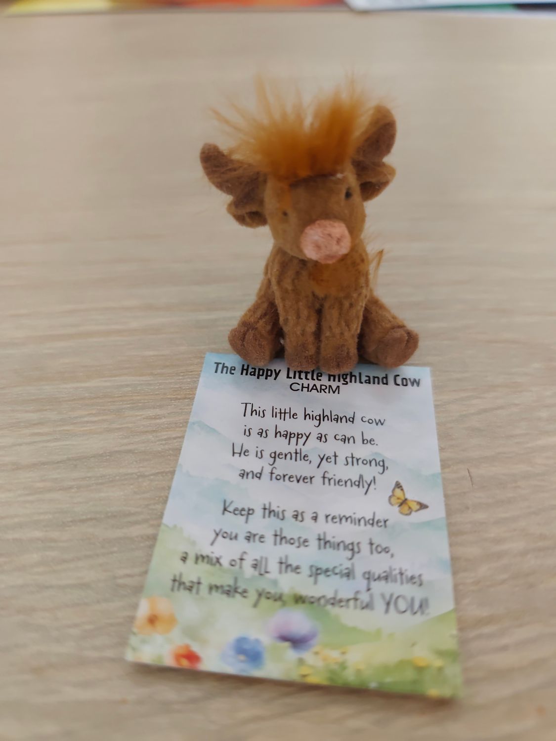 POUR CHEYENNA VACHE PORTE BONHEUR