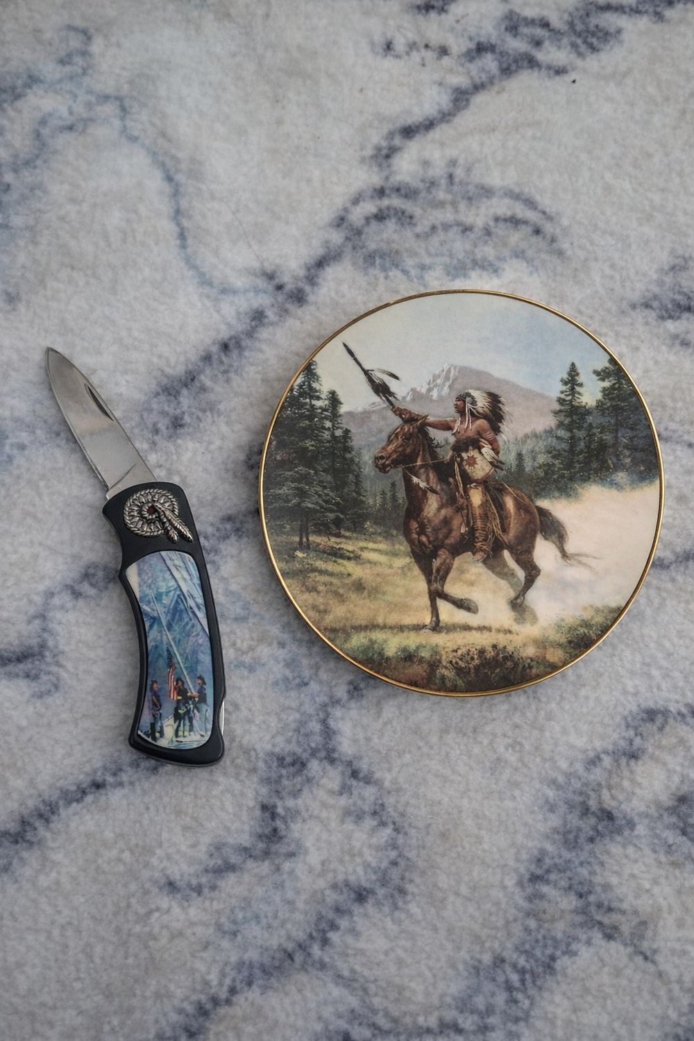 Magnifique assiette navarro pour Charlotte