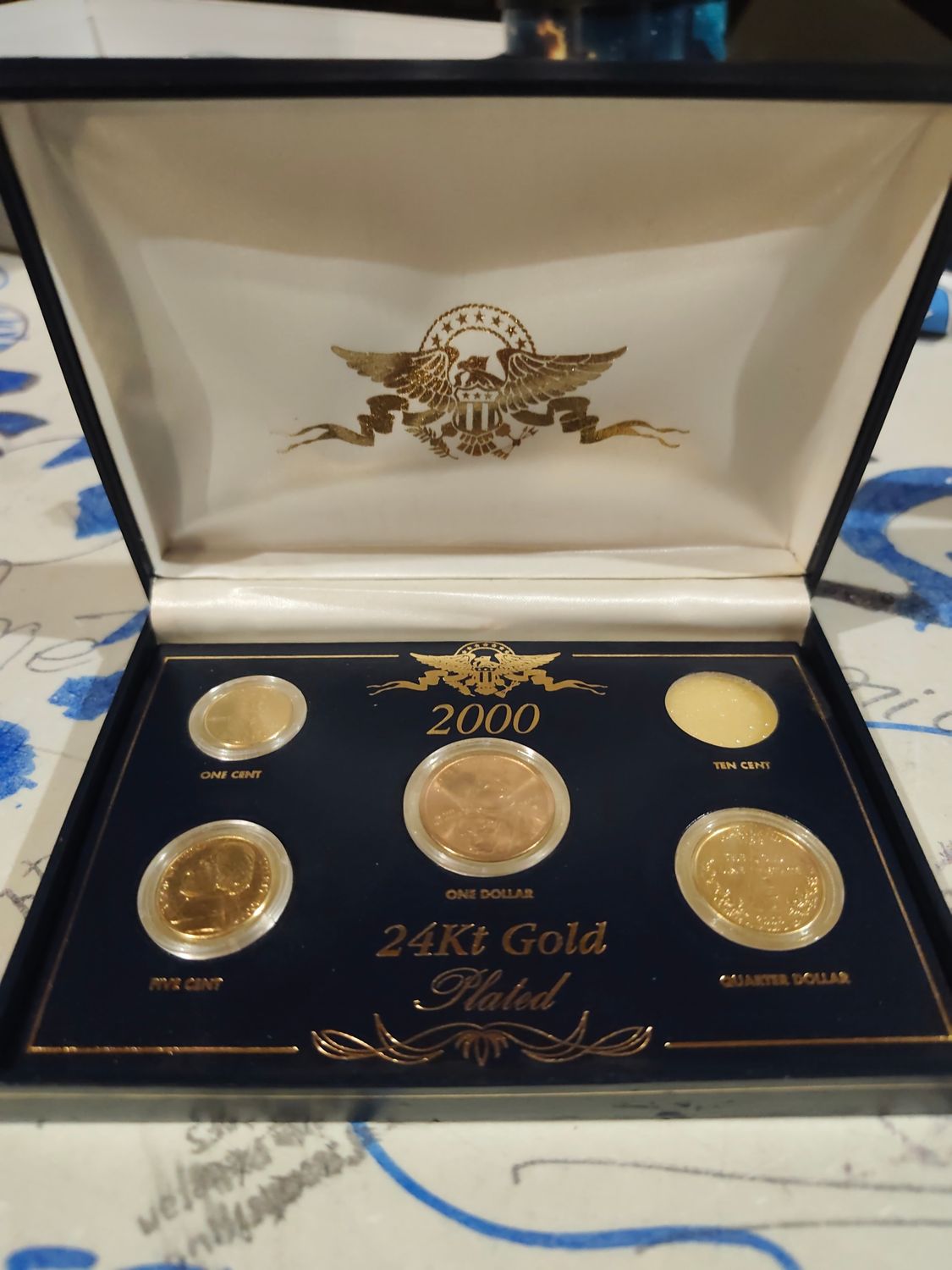 POUR BABAS COFFRET PIÈCES US