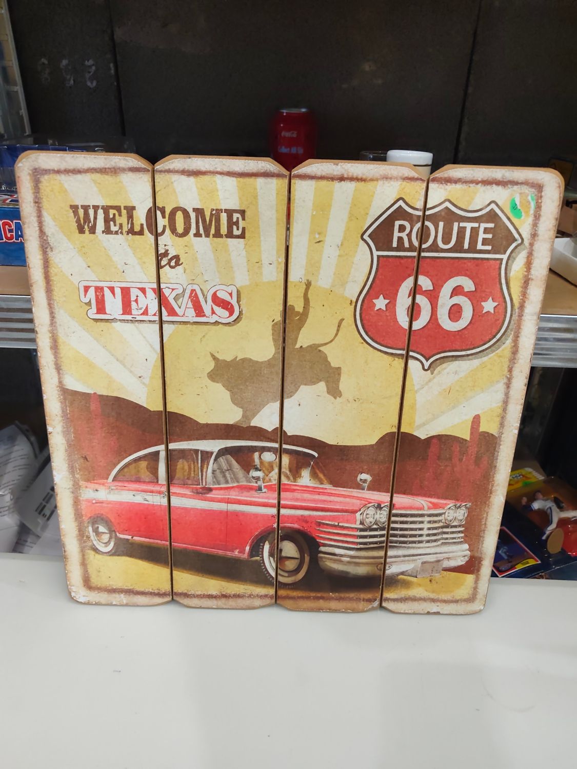 PLAQUE ROUTE 66