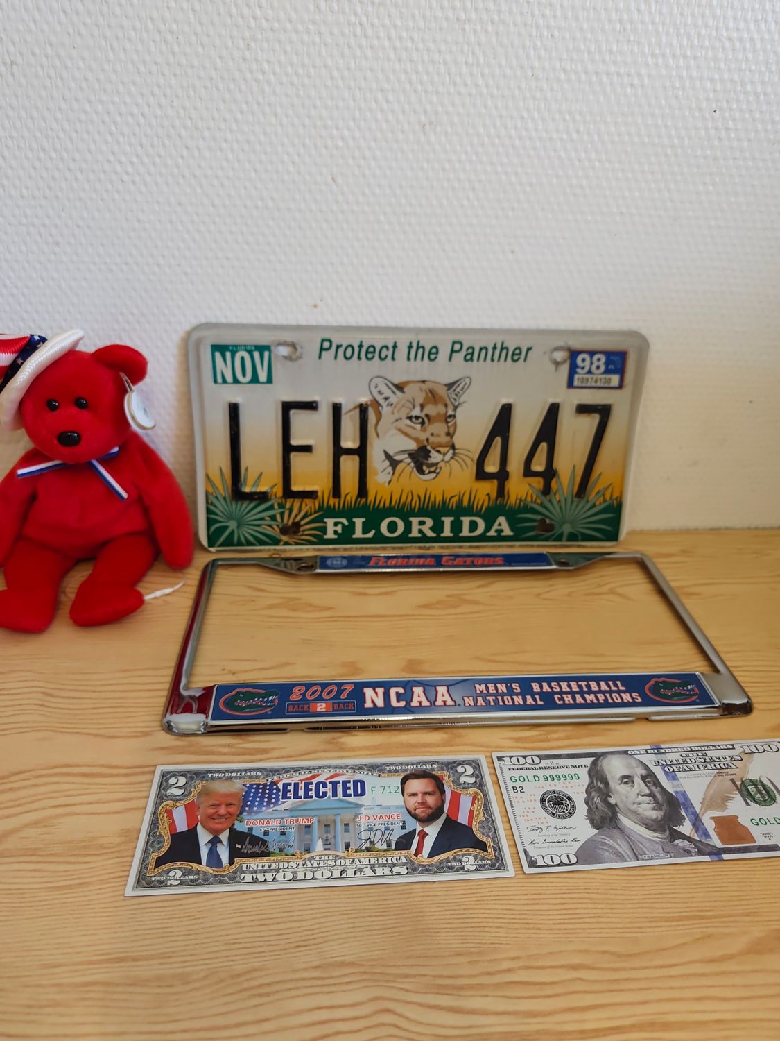 POUR  DAVID PLAQUE FLORIDA