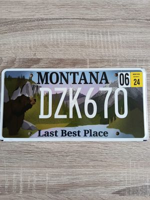 PLAQUE DU MONTANA