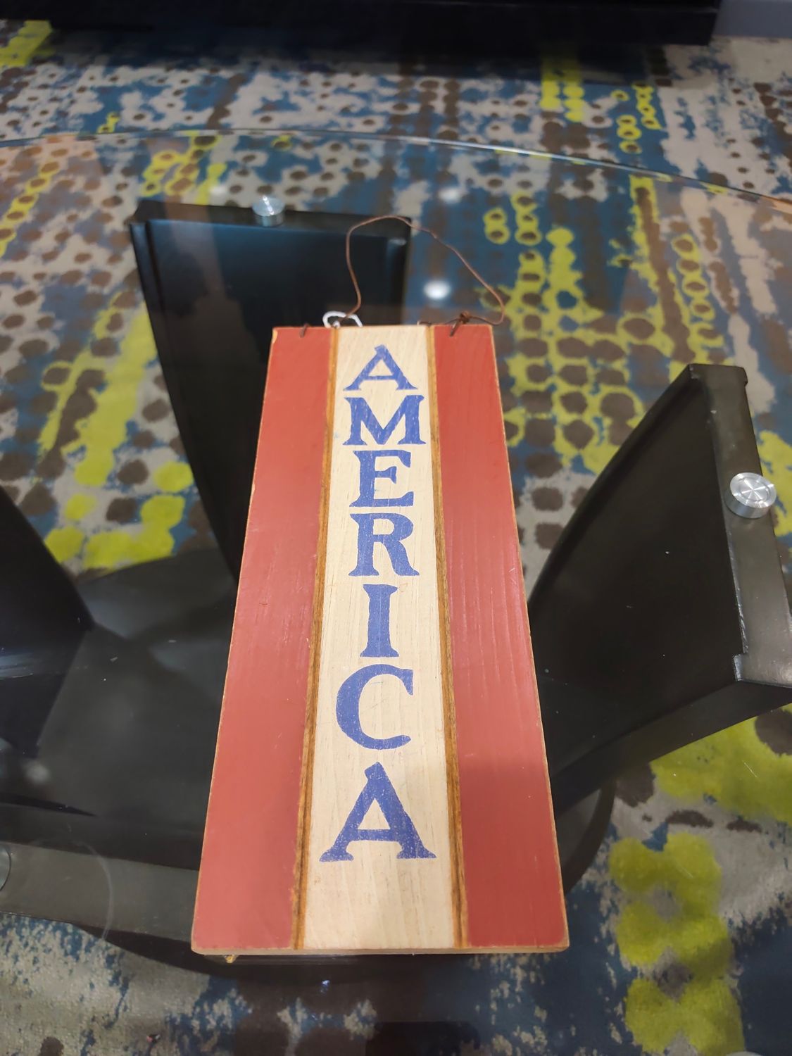 PLAQUE AMERICA DECOR