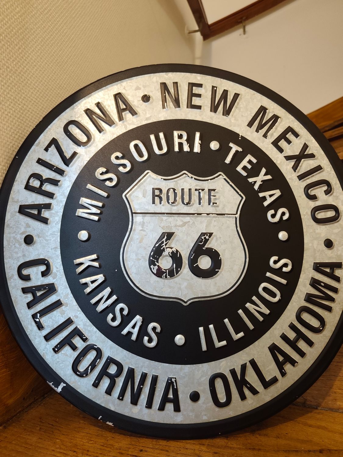 PLAQUE ROUTE 66