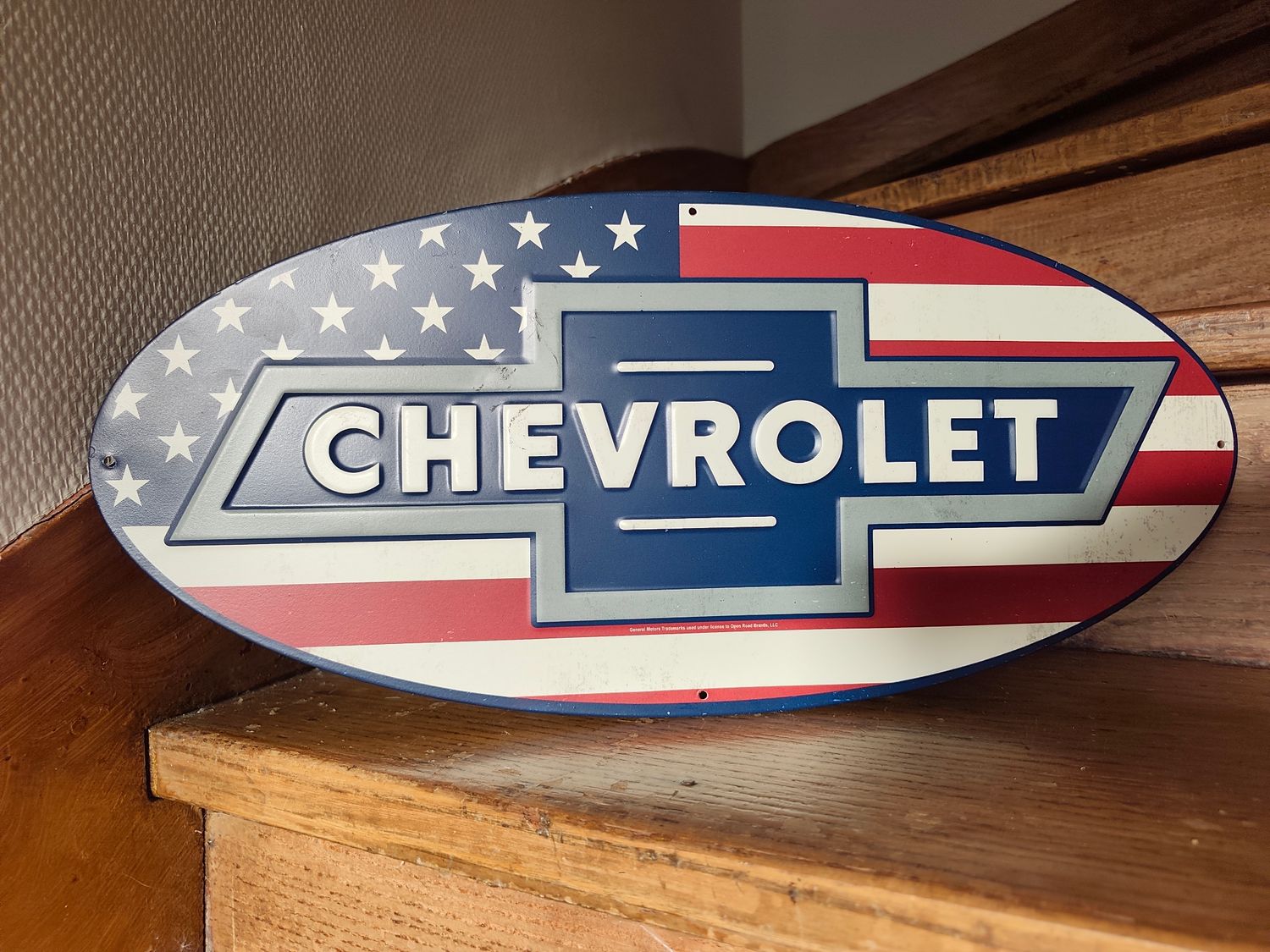PLAQUE CHEVROLET USA