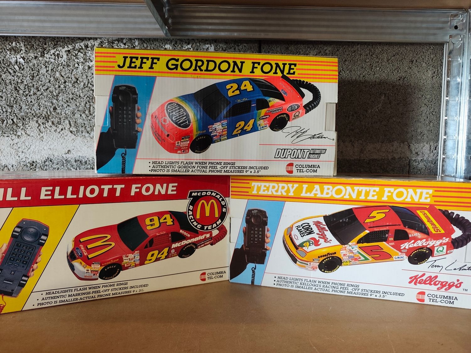 Lot de 3 NASCAR