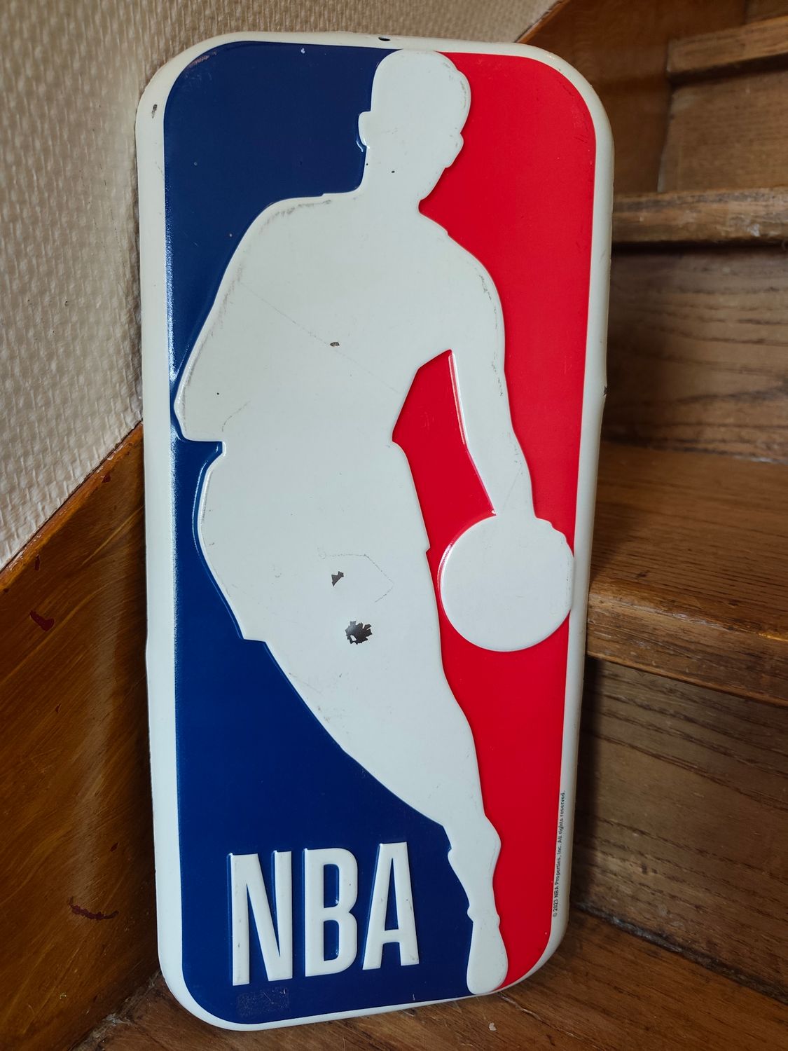 PLAQUE NBA POUR CLAIRE