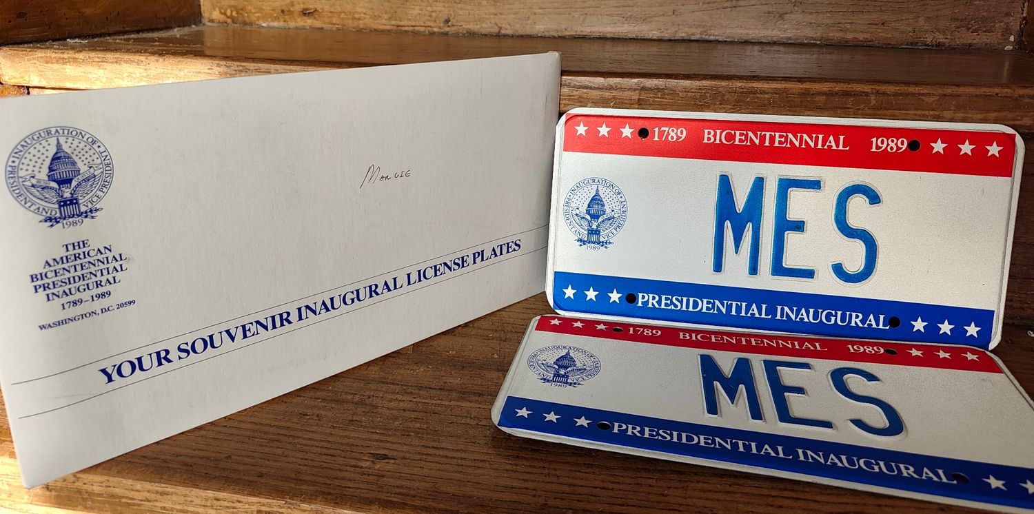 LOT DE PLAQUES US POUR MAX