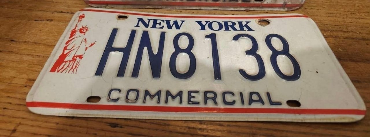 PLAQUE NEW YORK POUR MICKAEL