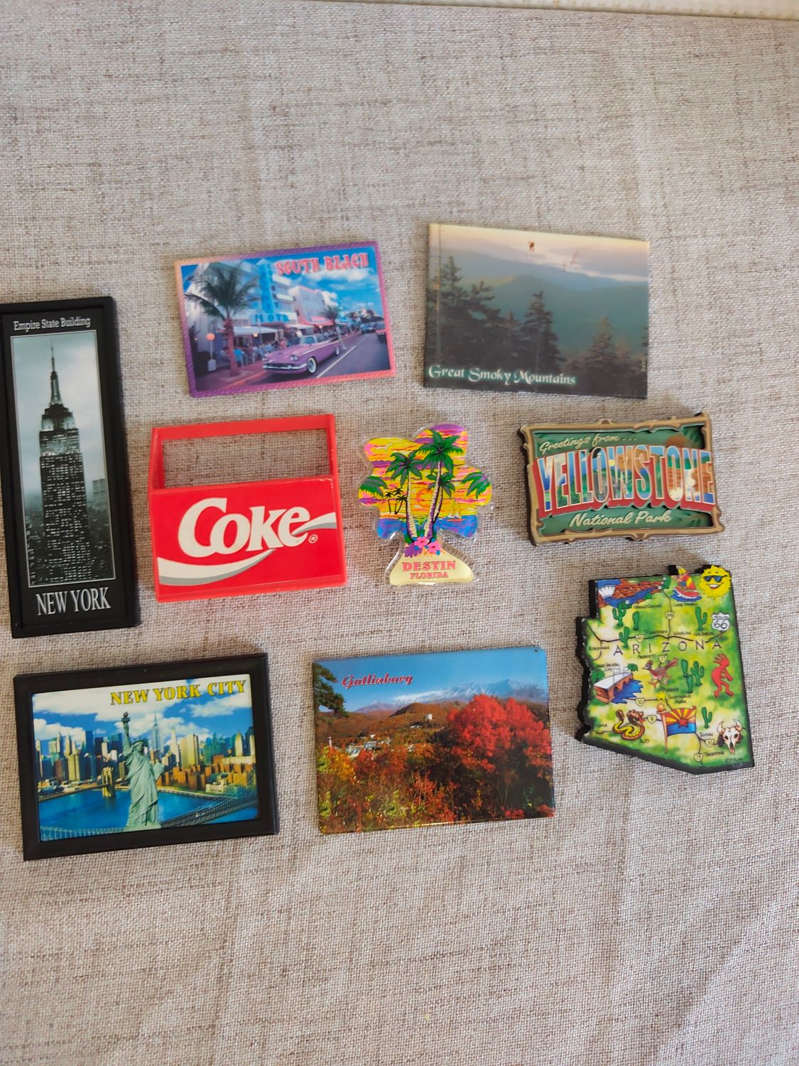 9 MAGNETS US POUR NANOU