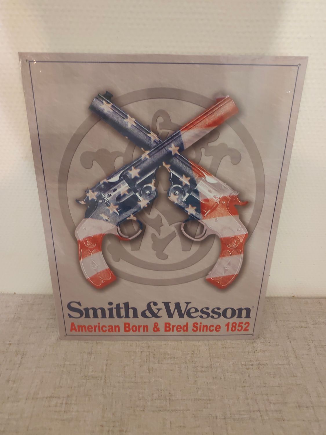 POUR KIRSTEN PLAQUE SMITH ET WESSON