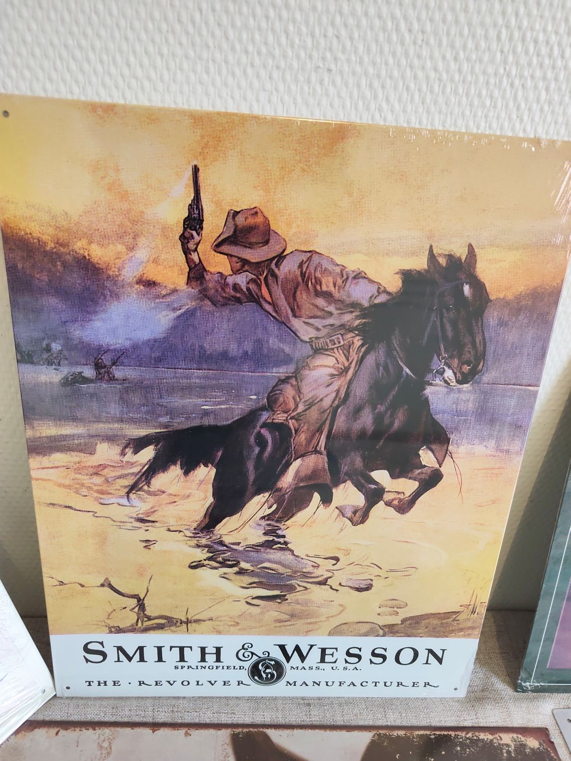 PLAQUE SMITH &amp; WESSON 