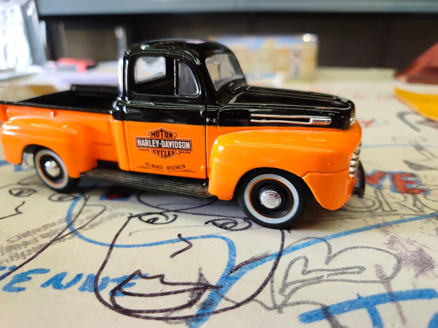 POUR MARTINE TRUCK HARLEY