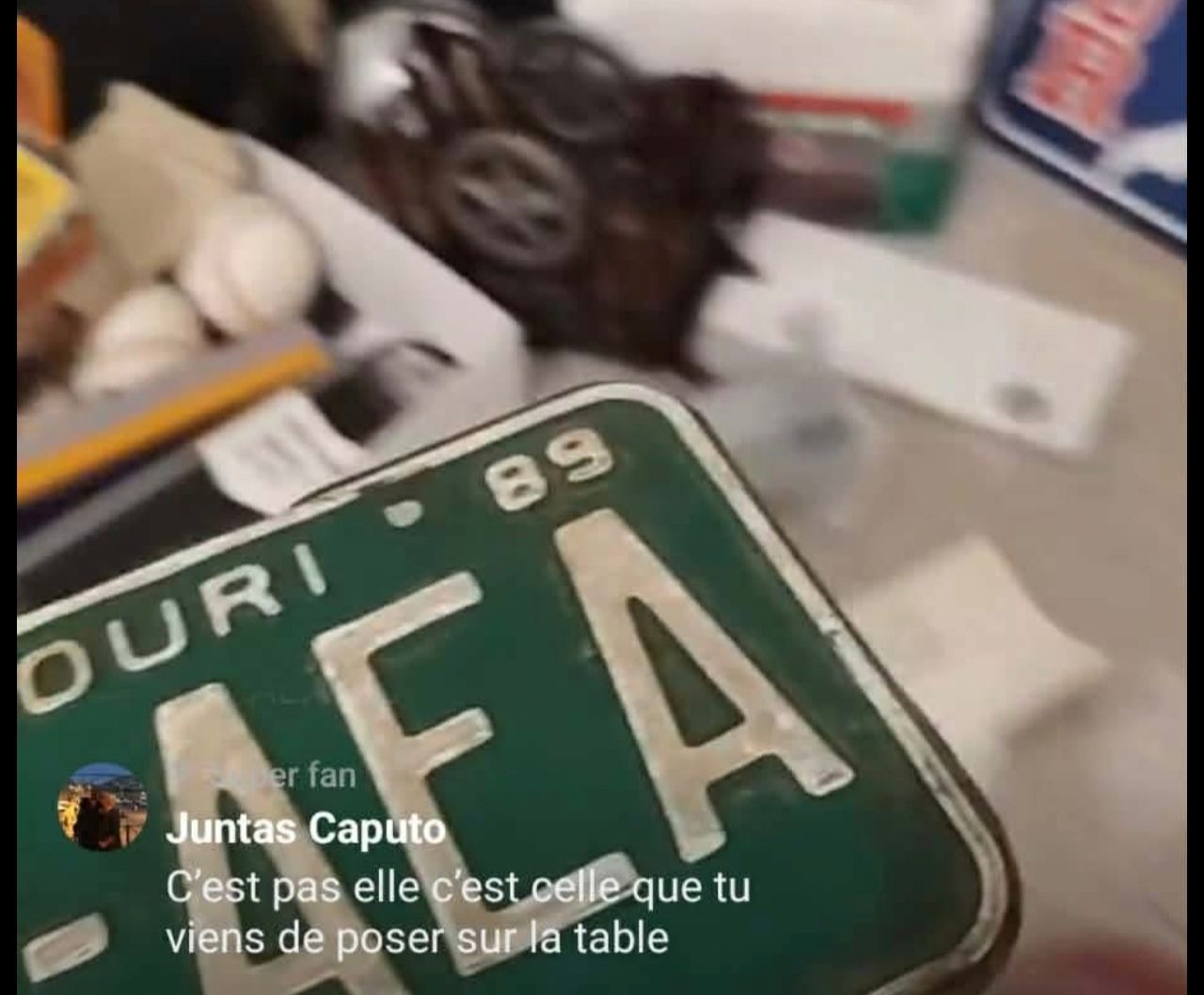 POUR PIERRE FOULON PLAQUE US