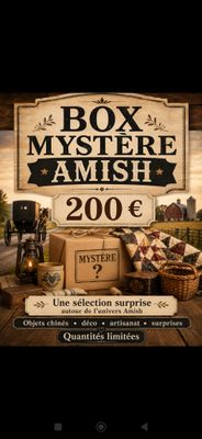 BOX MYSTÈRE AMISH POUR NATACHA