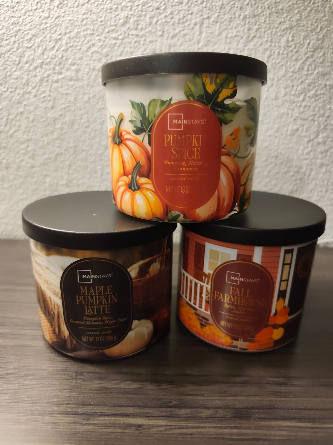 3 BOUGIES US POUR MARTINE