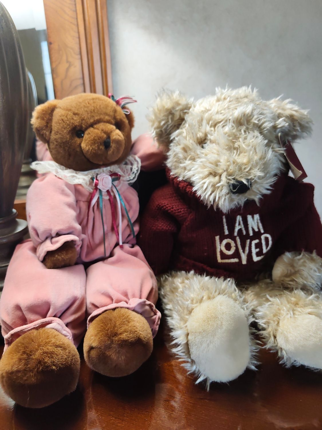 POUR CHARLOTTE 2 PELUCHES